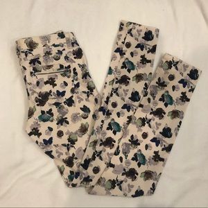 club Monaco butterflies pants